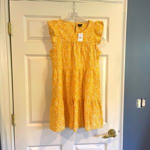 J Crew linen blend sundress. Size 12.